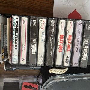 Assorted Music Cassette Tape Collection
